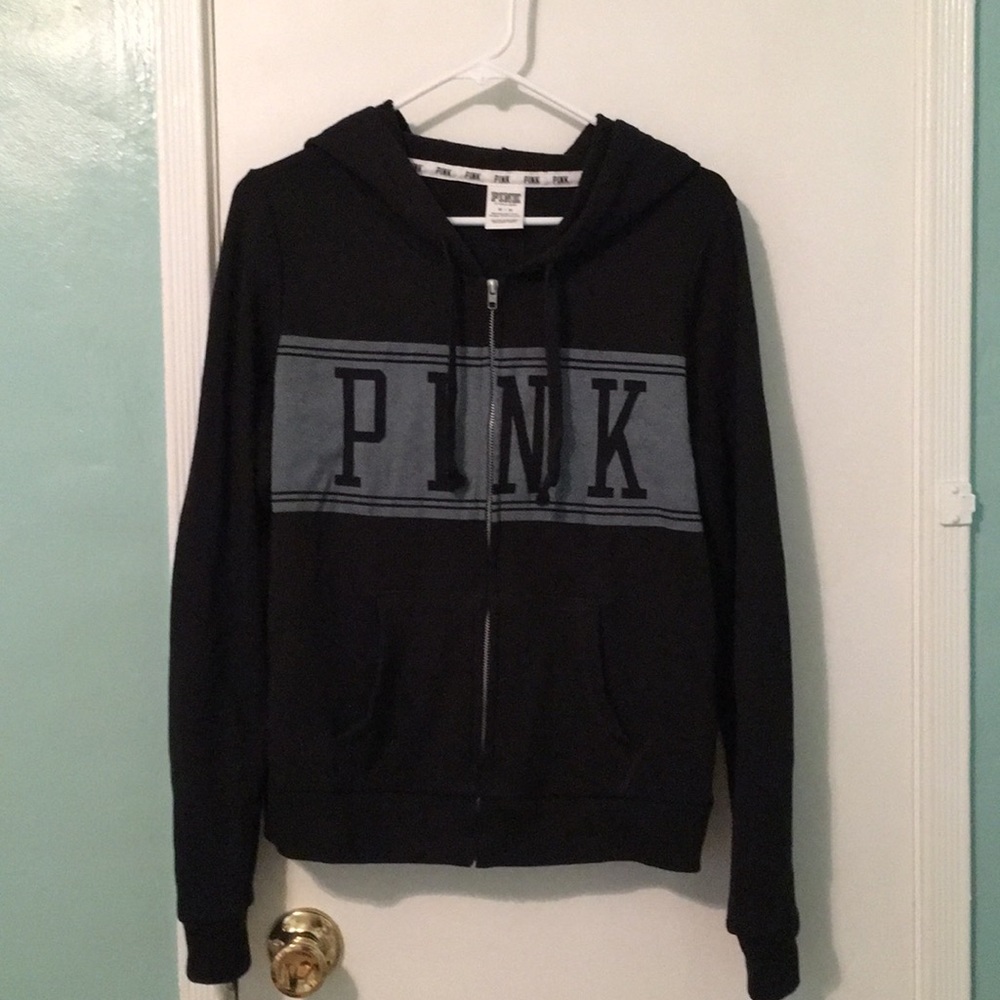 Pink zip up